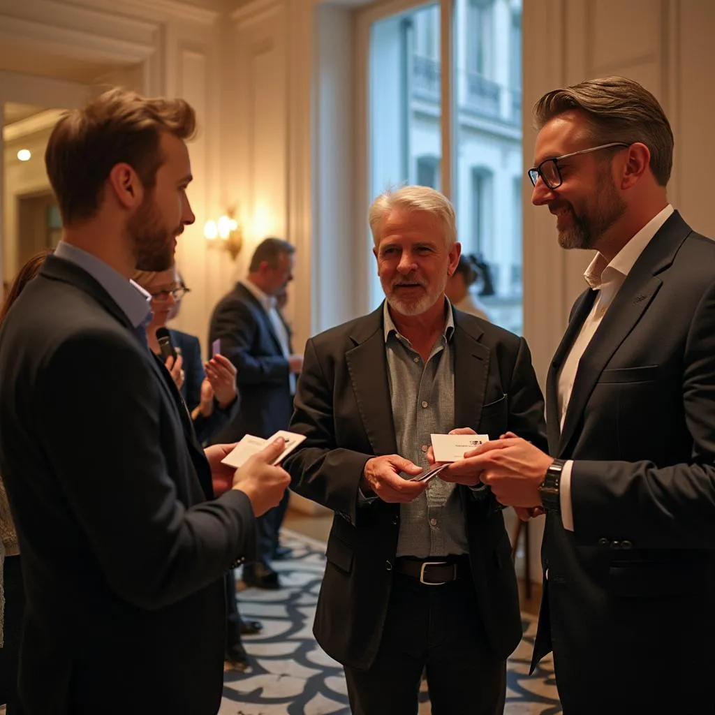 Mise en réseau d'affaires