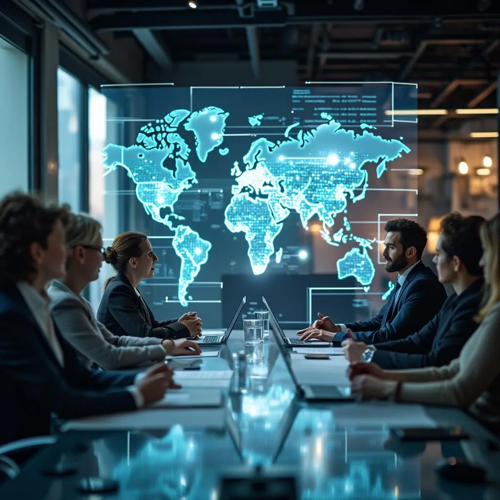 Vision de l'avenir des affaires internationales